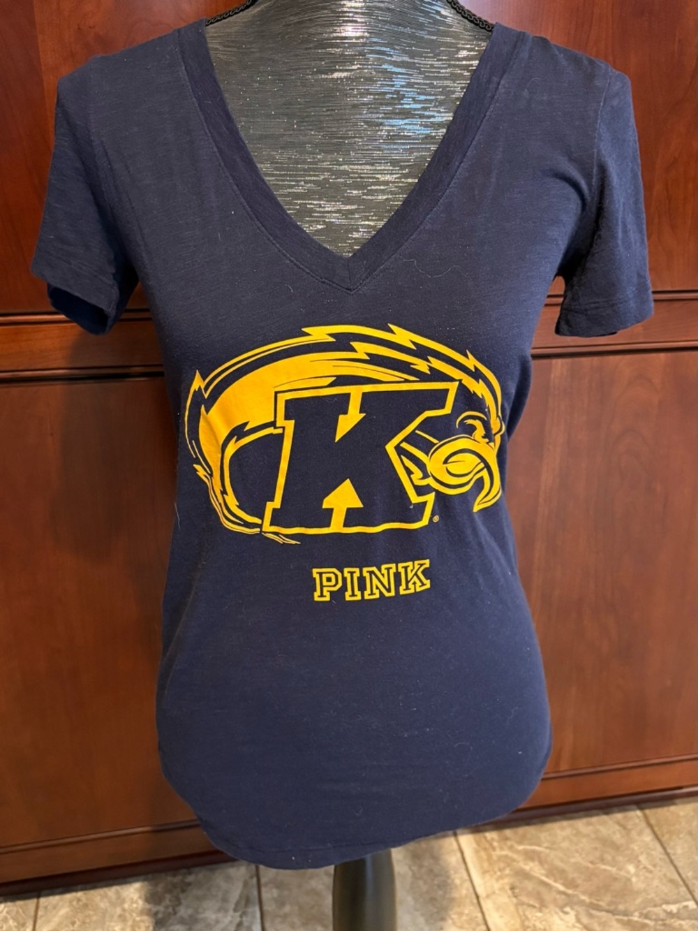 PINK - Kent State Logo Tee